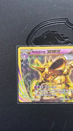 POKEMON TCG NIDOKING BREAK 46/108 X&Y EVOLUTIONS ULTRA RARE LP - Image 3