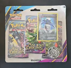 Pokemon TCG XY Ancient Origins 3 Booster Pack Blister Malamar Art SEALED - Image 1