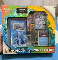 Pokemon TCG Sun & Moon GX Challenge Theme Deck Box Primarina Factory Sealed - Image 1