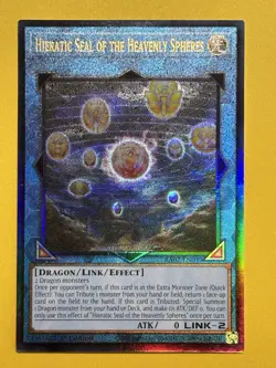 Yu-Gi-Oh! Hieratic Seal of the Heavenly Spheres RA02-EN039 1st Edition FREE SHIP - Image 1