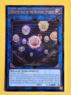 Yu-Gi-Oh! Hieratic Seal of the Heavenly Spheres RA02-EN039 1st Edition FREE SHIP - Image 3