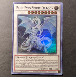 Yu-Gi-Oh! TCG Konami Blue-Eyes Spirit Dragon LDS2-EN020 Ultra Rare Foil 1st - Image 1