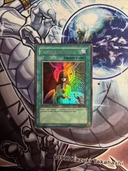 (YL) Yugioh! Change of Heart - MRD-060 - Ultra Rare - 1st Edition LP - Image 1