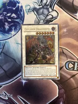 Exploder Dragonwing - Ultimate Rare Yu-Gi-Oh RGBT-EN040 - 1st Edition - LP (AG) - Image 1