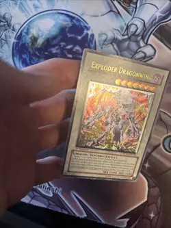 Exploder Dragonwing - Ultimate Rare Yu-Gi-Oh RGBT-EN040 - 1st Edition - LP (AG) - Image 4