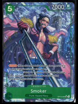 Smoker (030) (Parallel) OP10-030 Royal Blood Super Rare One Piece - Image 1