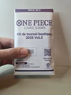 One Piece Card Game Store Tournament Kit Tournoi Boutique 2025 Vol 2 Francais - Image 1