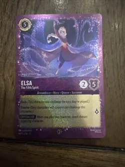 Elsa - The Fifth Spirit 6 Disney Lorcana Promo Cards Holo - Image 1