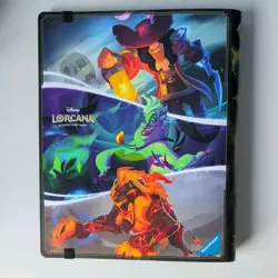 Lorcana Villians Disney Card Folder Binder First Chapter Limited Edition - Image 2