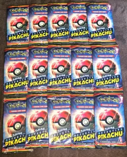 Detective Pikachu Pokemon TCG 4 Card Sealed Booster Pack With Bonus - Image 1