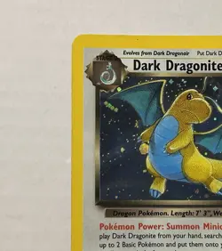 Dark Dragonite 5/82 *LP* Holo Team Rocket WOTC TCG Pokemon Card SEE DESCRIPTION - Image 3