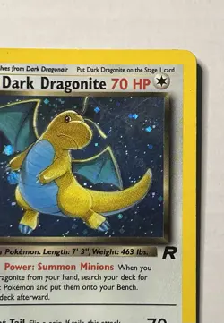Dark Dragonite 5/82 *LP* Holo Team Rocket WOTC TCG Pokemon Card SEE DESCRIPTION - Image 4
