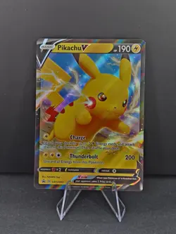 Pikachu V SWSH061 SWSH: Sword & Shield Promo Cards Holo - Image 1