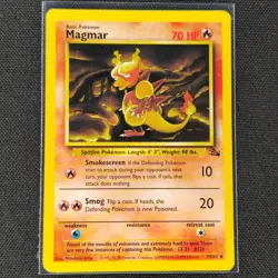 Magmar - 39/62 - Uncommon - Fossil Set - Pokemon Card - LP - Image 1