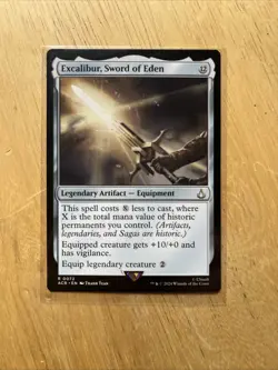 MTG Excalibur, Sword of Eden Universes Beyond: Assassin's Creed NM - Image 1