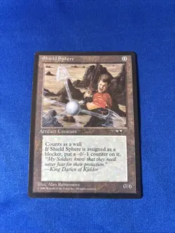 1x SHIELD SPHERE x1 LP+ Alliances MtG Magic fast shipping - Image 1