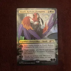 Huatli, Radiant Champion (Rainbow Foil) Secret Lair Drop Foil - Image 1