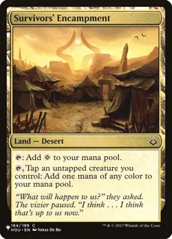 [MTG] Survivors' Encampment (HOU-184) (PLST) NM - Image 1
