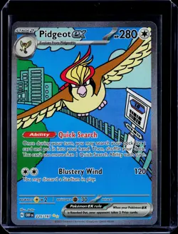 Pidgeot ex #225/197 SV03: Obsidian Flames Pokemon - Image 1