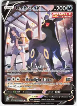Pokemon Umbreon V TG22/TG30 Holo Brilliant Stars Trainer Gallery Pokemon NM - Image 1