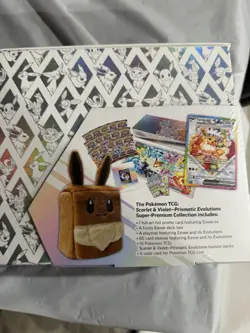 Pokemon TCG Scarlet & Violet Prismatic Evolutions Super-Premium Collection Box - Image 2