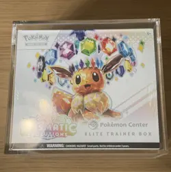 Prismatic Evolutions Pokemon Center ETB Sealed Mint With Acrylic Case - Image 1