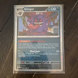 Gengar Pokemon 050/088 Holo Rare 2022 English 130 HP Stage 2 Pack Fresh! - Image 1
