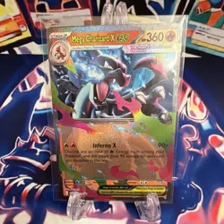 Pokemon Mega Charizard X ex 013/094 Me02 Phantasmal Flames Holo Pack Fresh! - Image 1