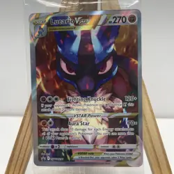Lucario Vstar Swsh291 Holo Black Star Promo Sealed Pokemon English - Image 3