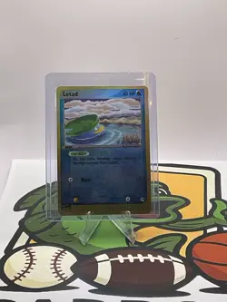 Pokemon TCG Lotad 66/100 EX Sandstorm Reverse Holo - Image 1