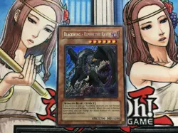 yugioh Blackwing - Elphin The Raven secret rare limited edition CT06-ENS01 - Image 1
