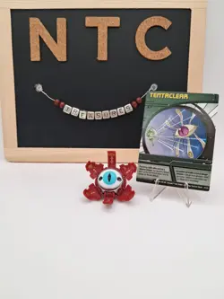 Bakugan Battle Brawlers Pyrus Tentaclear 450g B2 Classic Rare W/ Card - Image 1