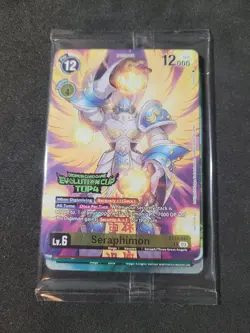 1x Digimon Card Game 2024 Evolution Cup Top 4 Promo Pack Sealed - Image 1