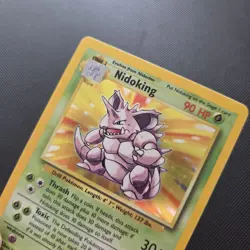 Pokemon Card - Nidoking Base Set 11/102 Holo Unlimited Holo Rare WOTC - NM - Image 2