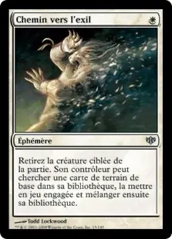 Magic The Gathering MTG PATH TO EXILE FRENCH Conflux NM Near Mint - Image 1