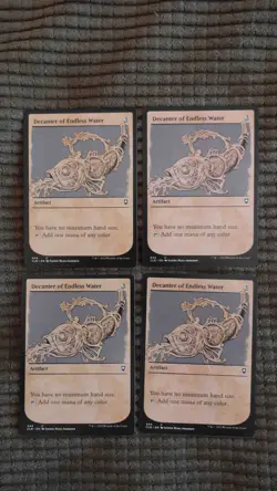 Magic: the Gathering / MtG Showcase Decanter of Endless Water x4 Baldur's Gate - Image 1