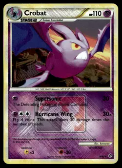 Crobat - 14/95 Crosshatch (League Promo) 014/095 2016 Pokemon TCG - Image 1