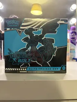 Pokemon Black Bolt ETB Elite Trainer Box Pokemon TCG New & Sealed - Image 1
