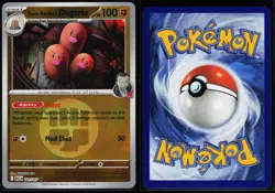 Team Rocket's Dugtrio Energy Symbol 101/217 Holo Reverse Holo Ascended Heroes NM - Image 1