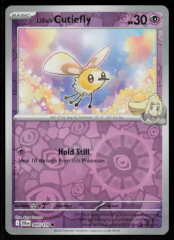 Lillie's Cutiefly 066/159 Common Journey Together Pokemon Reverse Holo Near Mint - Image 1