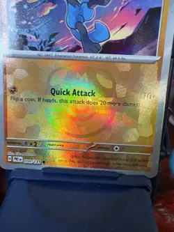 Pokemon Riolu 050/131 Sv: Prismatic Evolutions 70 HP Master Ball Holo ENG - Image 2