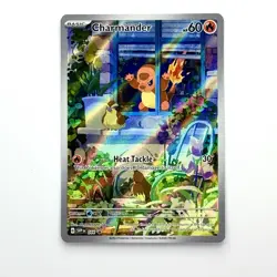 Pokemon Charmander SVP 044 Holo Promo Scarlet Violet Black Star ETB 2023 NM - Image 1