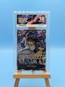 One Piece TCG Japanese Rob Lucci SR Alt Art EB04-048 Ace 10 - Image 1