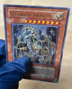 Yugioh Felgrand Dragon SDRL-EN001 Ultra Rare 1st Edition MP Yu-Gi-Oh! Card - Image 2