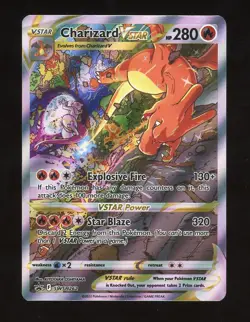 Pokemon TCG Charizard VSTAR SWSH262 Sword & Shield Promo Card - Near Mint - Image 1