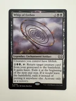 Whip of Erebos MTG Magic the Gathering Card NM Near Mint DSC - Image 1