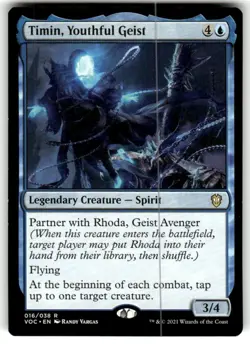 Timin, Youthful Geist Commander: Innistrad: Crimson Vow Regular MTG NM - Image 1