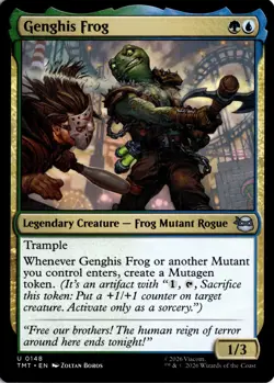 Genghis Frog U Teenage Mutant Ninja Turtles 148 Magic The Gathering - Image 1