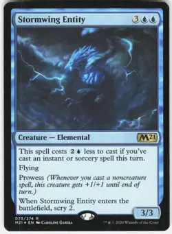 Stormwing Entity R Core Set 2021 73 NM Foil - Image 1