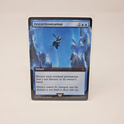 Desynchronization R 0159 Extended Art Assassin's Creed Magic Rare Card MTG ACR - Image 1